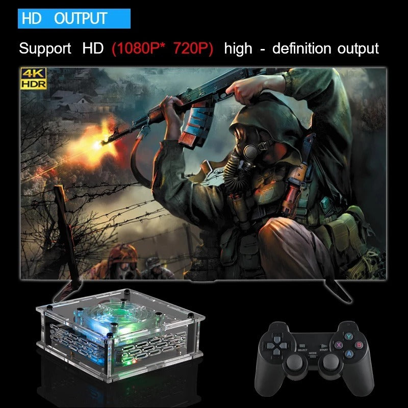 Retro mini video game console with dual systems of PSP/N64 for TV - Gaming Empire