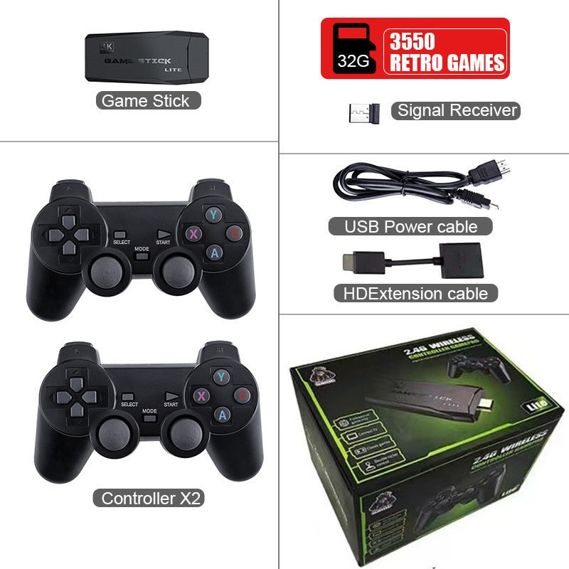 Wireless HD Game Console HDMI Game Console PSP Sega Arcade Simulator M8 Home TV Game Console - Gaming Empire