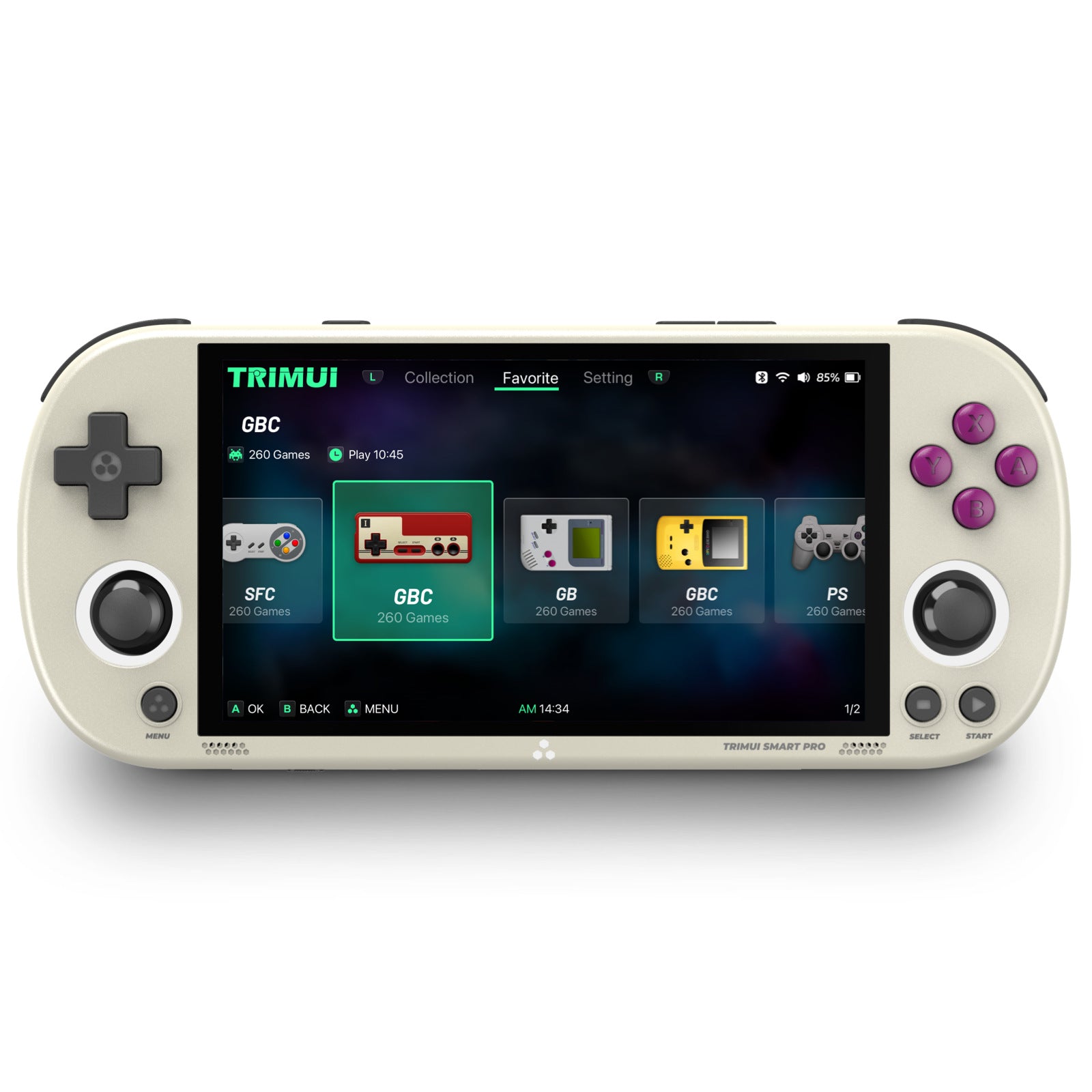 5-inch high-definition wireless open-source mini PS1 handheld game console - Gaming Empire