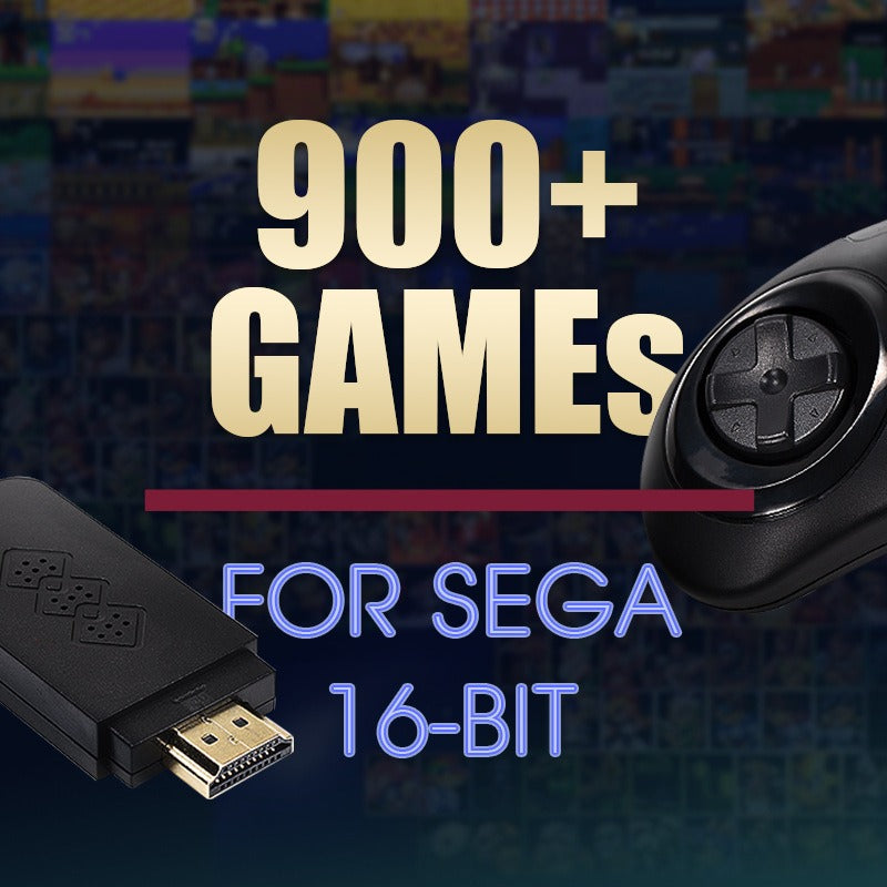 16 bit Classic Retro MD Sega Gaming Console Home HDMI HD TV Gaming Console Wireless Doubles Gaming Console - Gaming Empire