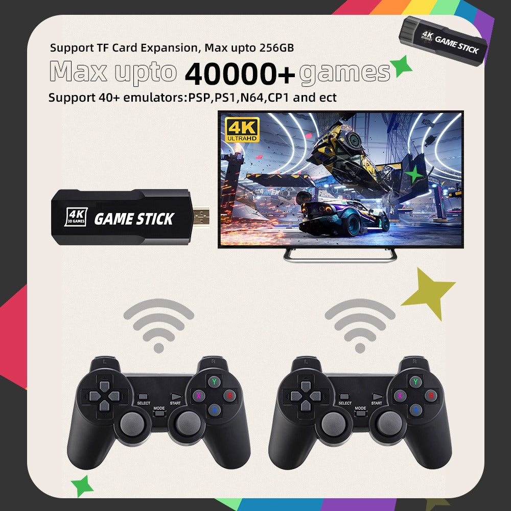 Home TV game console PSP/N64/NDS/DC/PS1 gaming Y5 lite wireless retro game console - Gaming Empire
