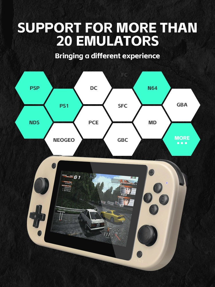 M17 handheld game console 3D home TV game console PSP arcade 4K HD PS1 handheld console - Gaming Empire