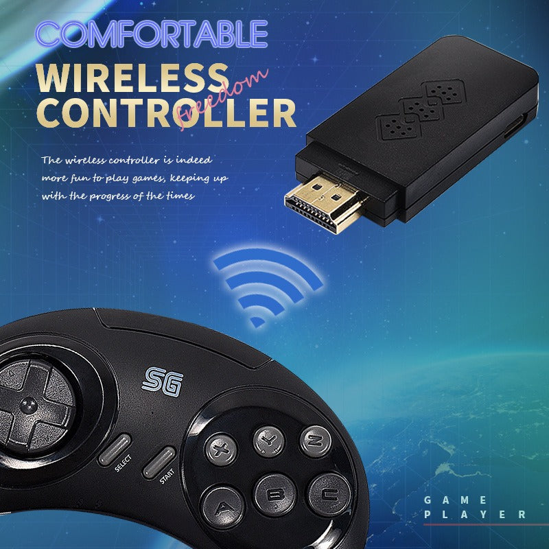 16 bit Classic Retro MD Sega Gaming Console Home HDMI HD TV Gaming Console Wireless Doubles Gaming Console - Gaming Empire