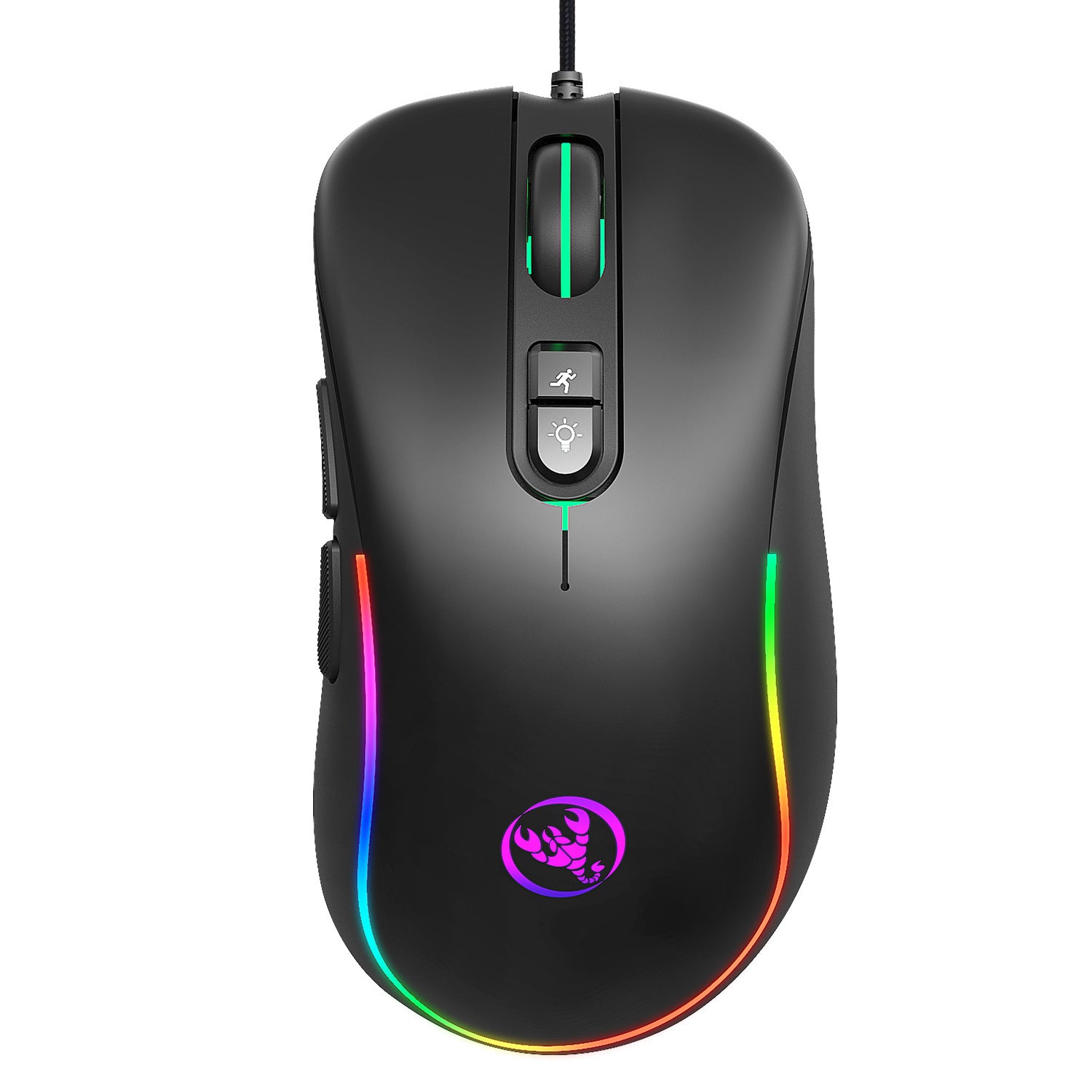 7D key gaming mouse, macro programmable RGB luminous gaming wired mouse - Gaming Empire