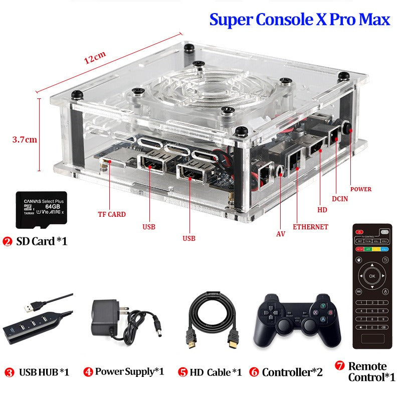 Retro mini video game console with dual systems of PSP/N64 for TV - Gaming Empire