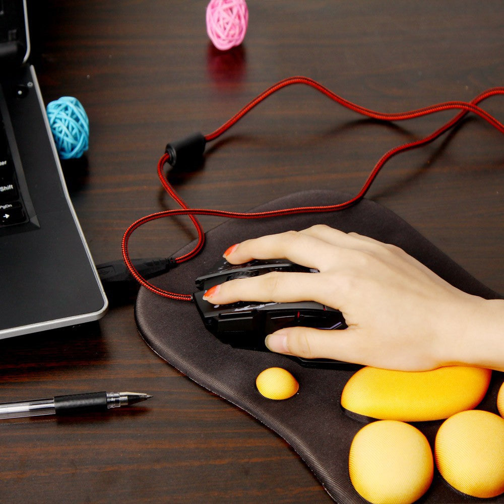 HXSJ Flow Crack Gaming Mouse Colorful Luminous MOUSE 7D Gaming Mouse - Gaming Empire