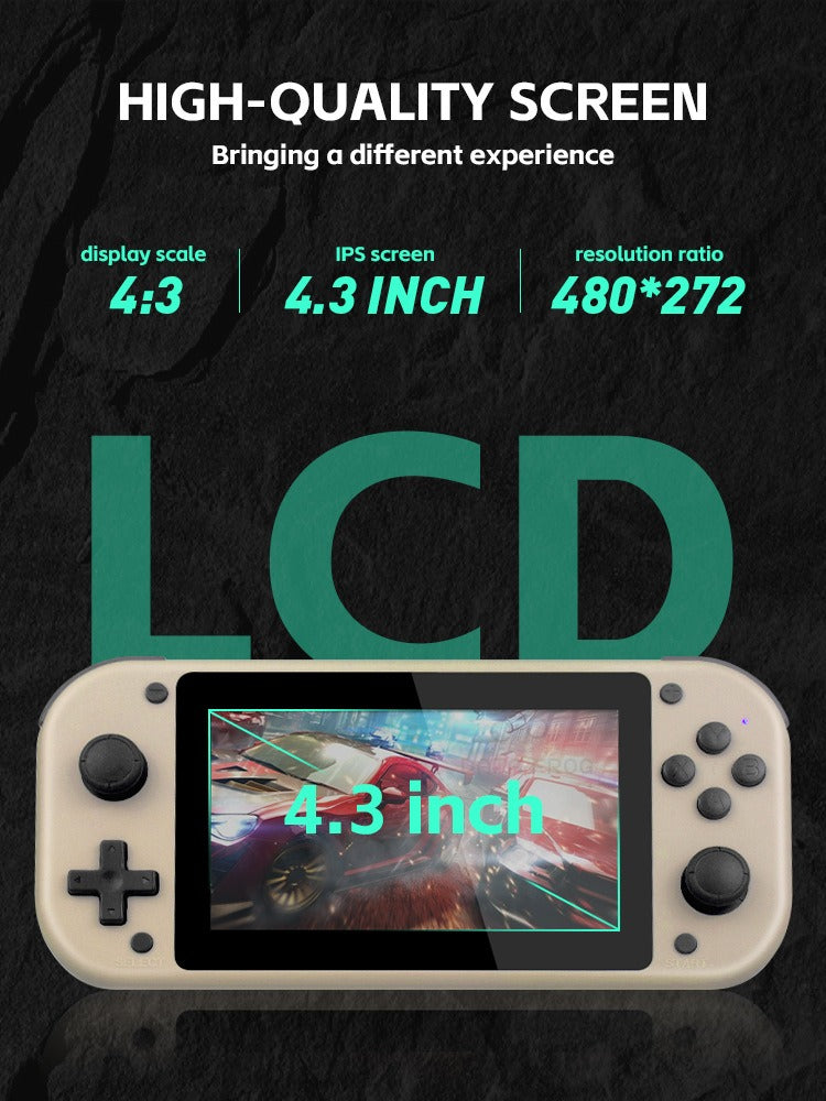 M17 handheld game console 3D home TV game console PSP arcade 4K HD PS1 handheld console - Gaming Empire