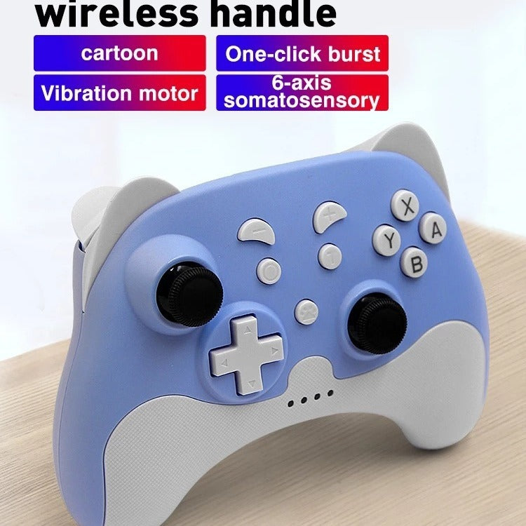 Suitable for Nintendo Switch/Switch Lite gaming console cartoon personality wireless Bluetooth controller - Gaming Empire