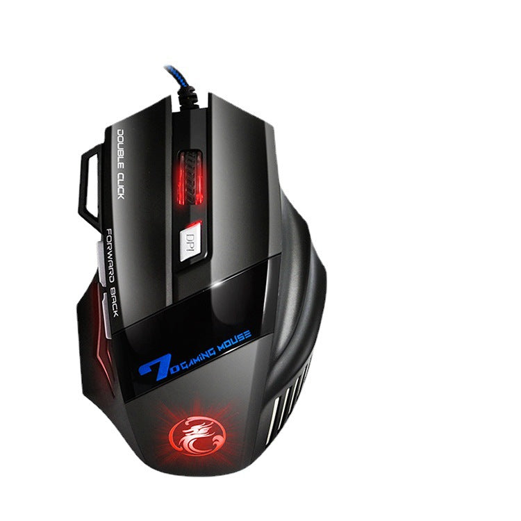 Wired gaming keyboard floating keycap rainbow backlit keyboard and mouse set AN-300 - Gaming Empire