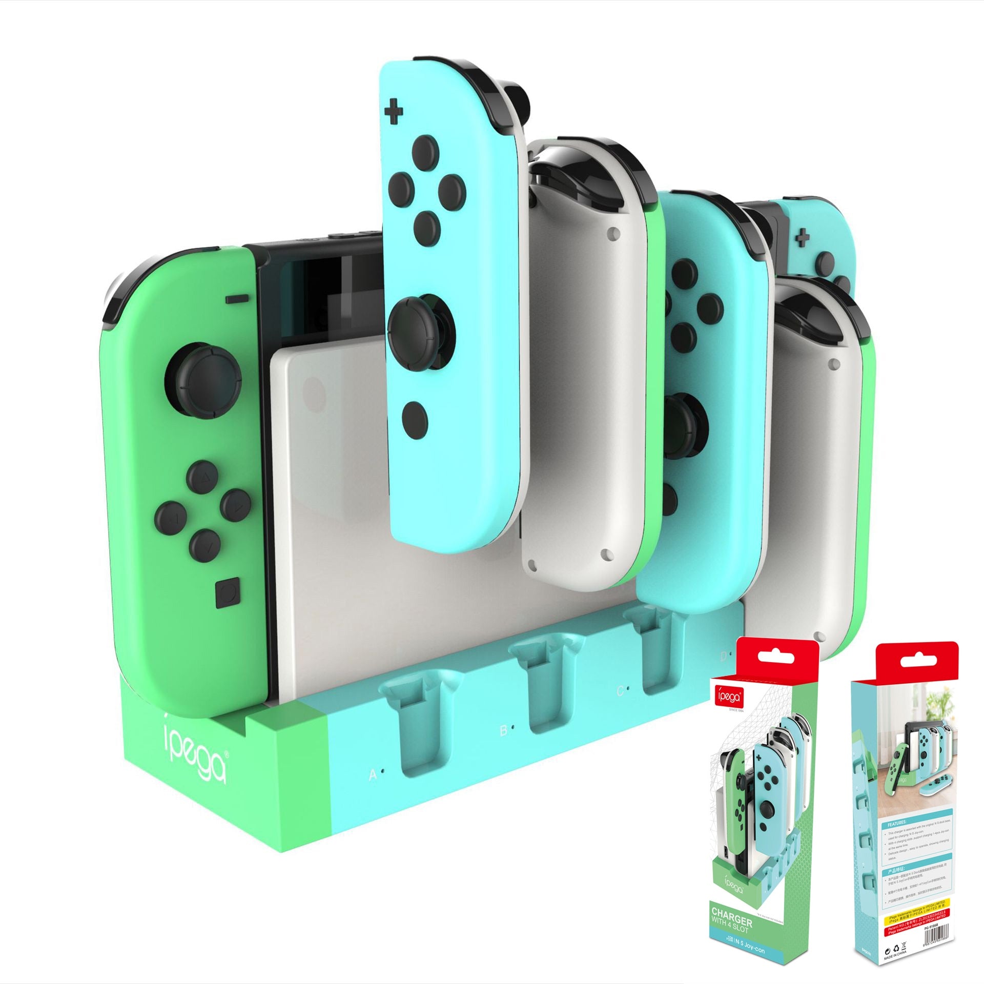 Switch Joy Con Controller Charger Dock Stand Station Holder for Nintendo Switch NS Joy-Con Game Support Dock for Charging - Gaming Empire