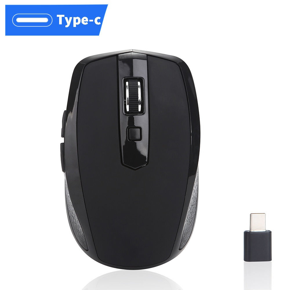 USB-C Wireless Mouse Silent Office Gaming Laptop Creative Wireless Mouse - Gaming Empire