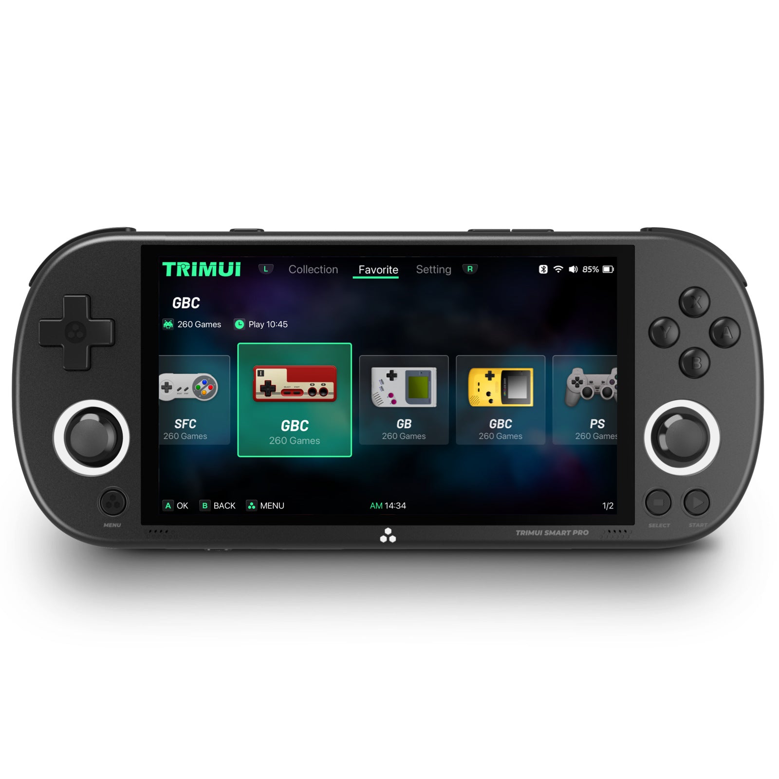5-inch high-definition wireless open-source mini PS1 handheld game console - Gaming Empire