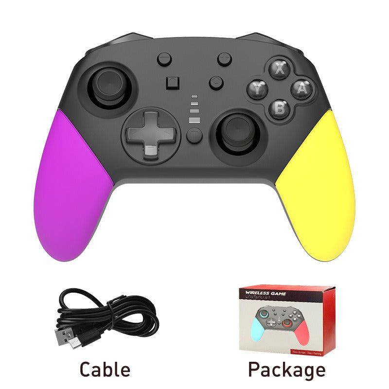 Private Model Adhesive Switch Wireless Bluetooth Controller with Vibration 6-Axis Sensory Switch Pro Gaming Controller - Gaming Empire