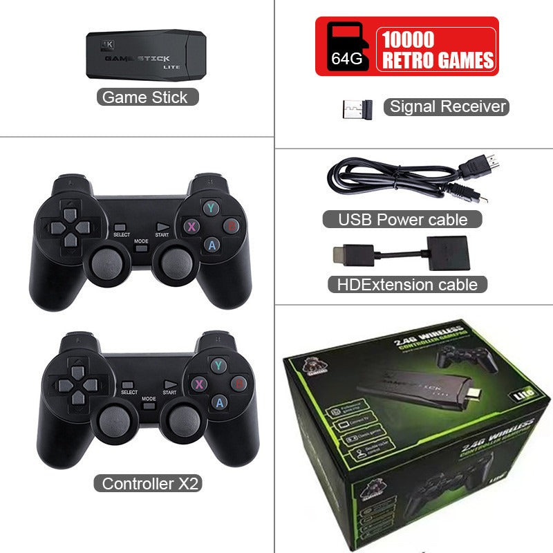 Wireless HD Game Console HDMI Game Console PSP Sega Arcade Simulator M8 Home TV Game Console - Gaming Empire