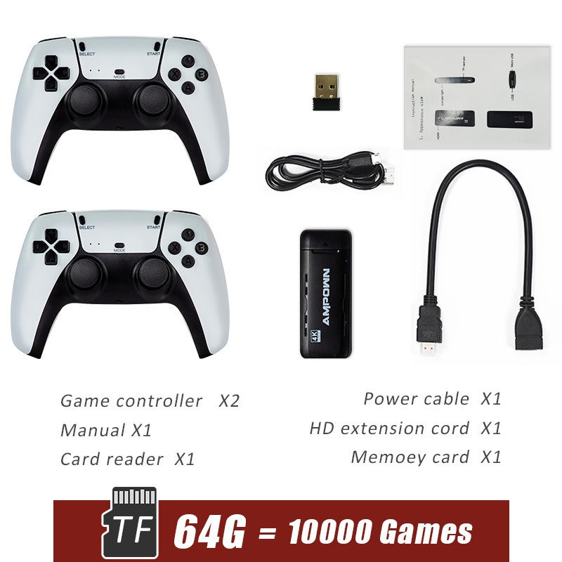 Wireless HD arcade PSP home TV game console U9 retro doubles mini game console - Gaming Empire