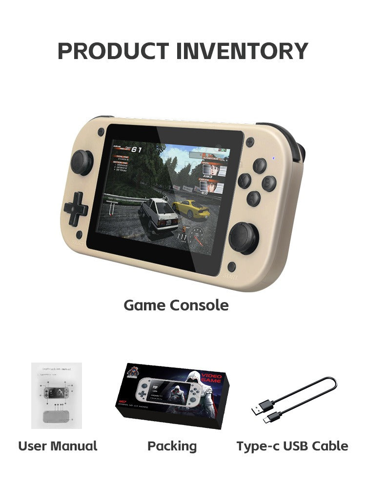 M17 handheld game console 3D home TV game console PSP arcade 4K HD PS1 handheld console - Gaming Empire