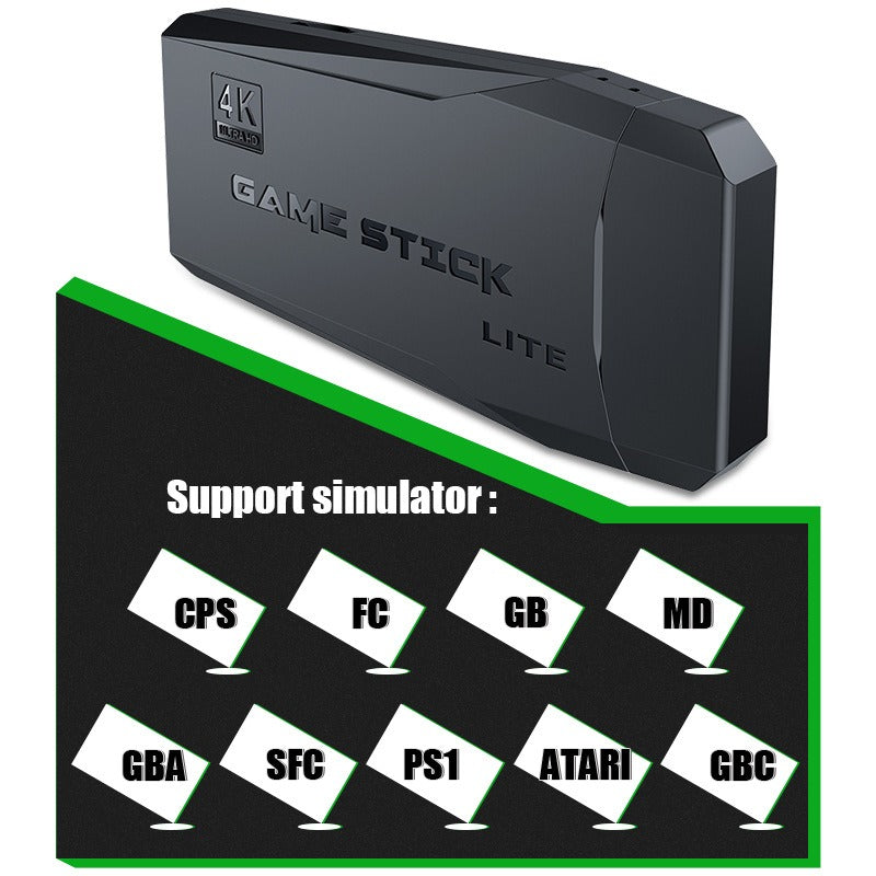 HDMI high-definition wireless doubles game console PSP Sega arcade simulator M8 4K GAME STICK - Gaming Empire